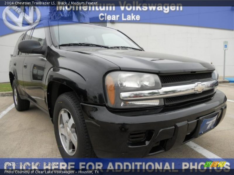 Black / Medium Pewter 2004 Chevrolet TrailBlazer LS