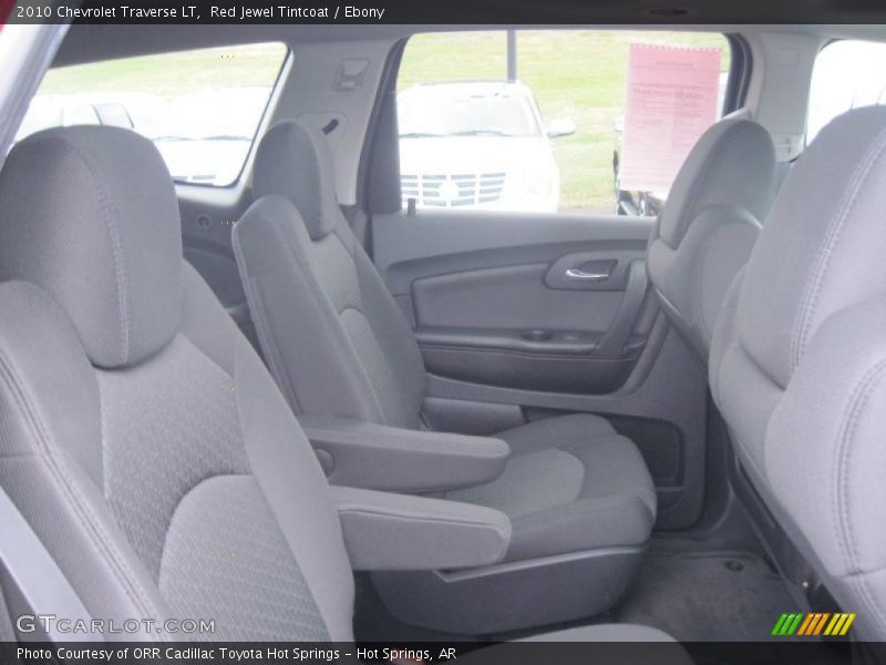 Red Jewel Tintcoat / Ebony 2010 Chevrolet Traverse LT