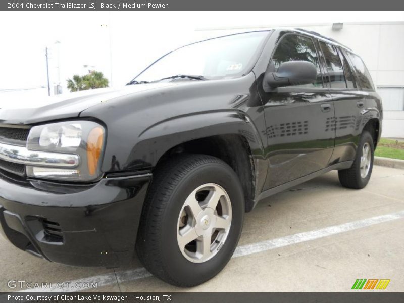 Black / Medium Pewter 2004 Chevrolet TrailBlazer LS