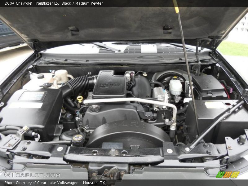 Black / Medium Pewter 2004 Chevrolet TrailBlazer LS