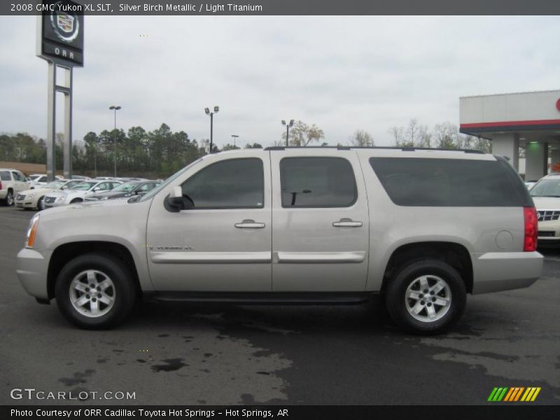 Silver Birch Metallic / Light Titanium 2008 GMC Yukon XL SLT
