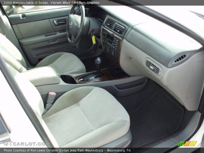  2000 Sable LS Sedan Medium Graphite Interior