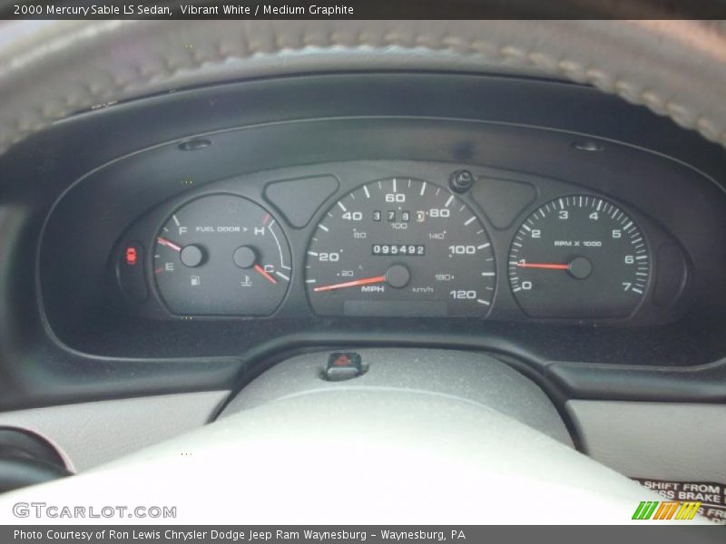  2000 Sable LS Sedan LS Sedan Gauges