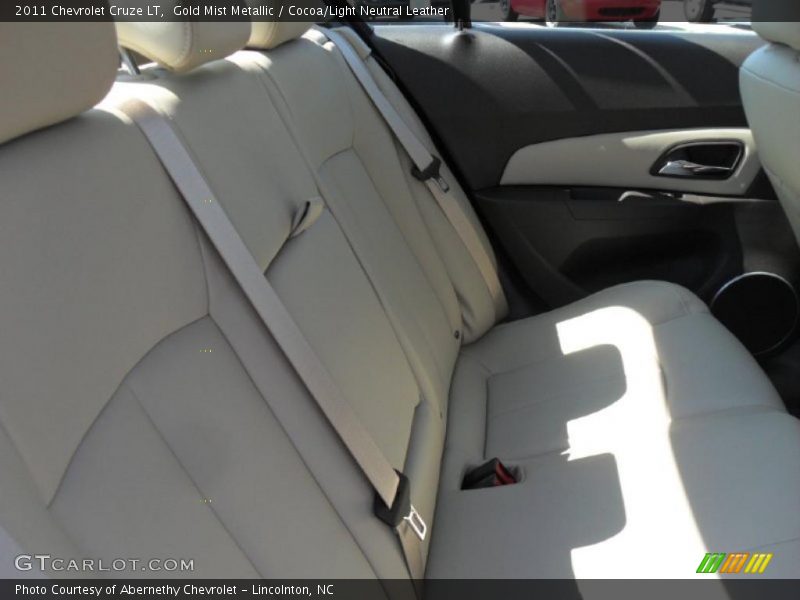 Gold Mist Metallic / Cocoa/Light Neutral Leather 2011 Chevrolet Cruze LT