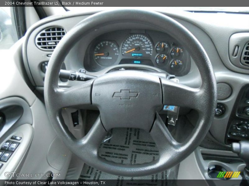 Black / Medium Pewter 2004 Chevrolet TrailBlazer LS