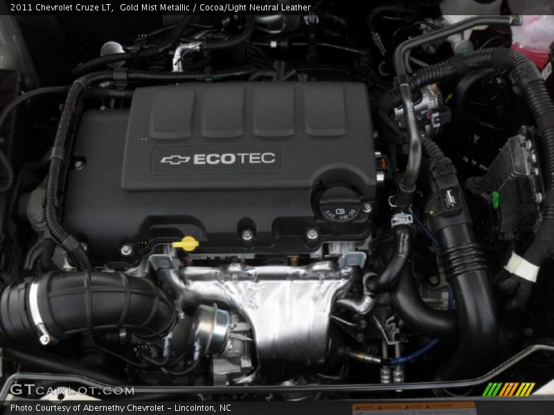 Gold Mist Metallic / Cocoa/Light Neutral Leather 2011 Chevrolet Cruze LT