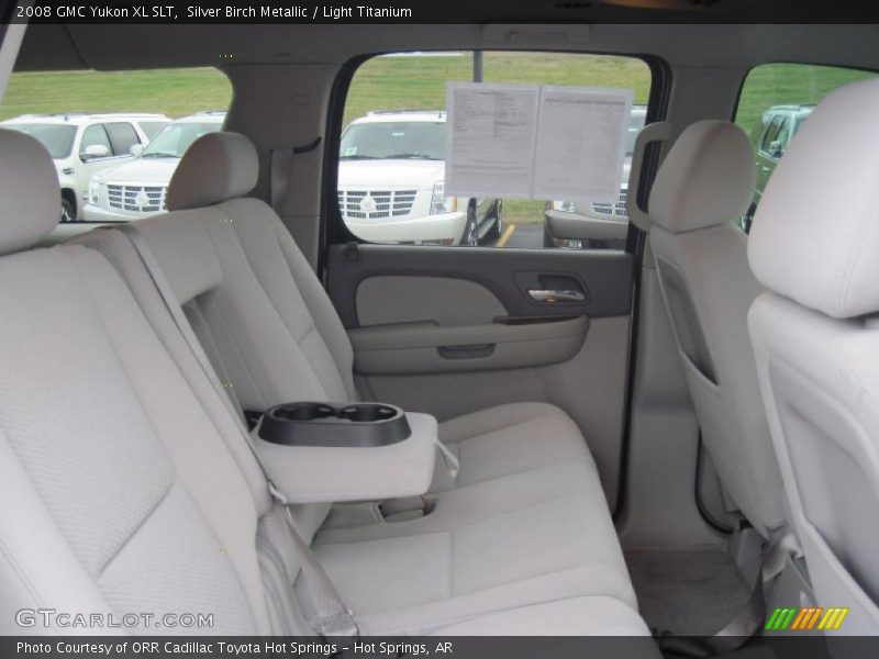  2008 Yukon XL SLT Light Titanium Interior