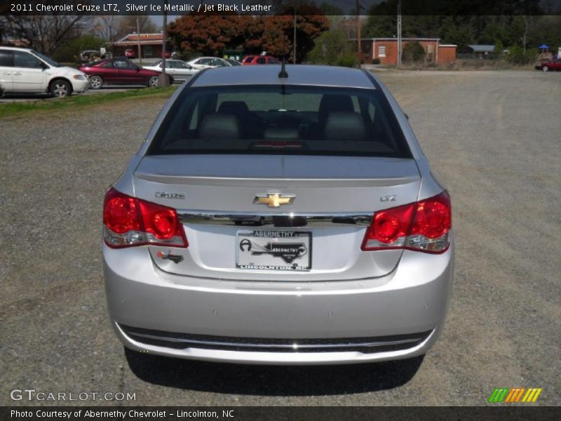 Silver Ice Metallic / Jet Black Leather 2011 Chevrolet Cruze LTZ