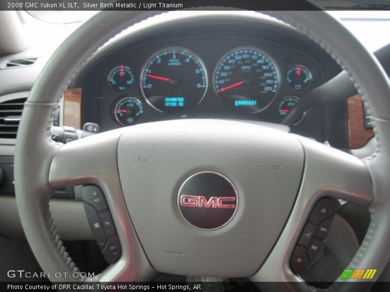 Silver Birch Metallic / Light Titanium 2008 GMC Yukon XL SLT