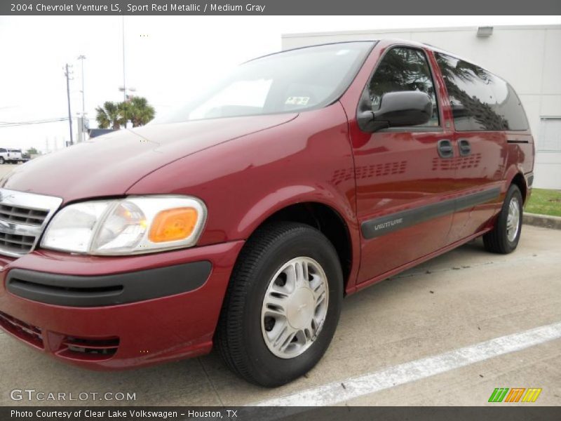 Sport Red Metallic / Medium Gray 2004 Chevrolet Venture LS