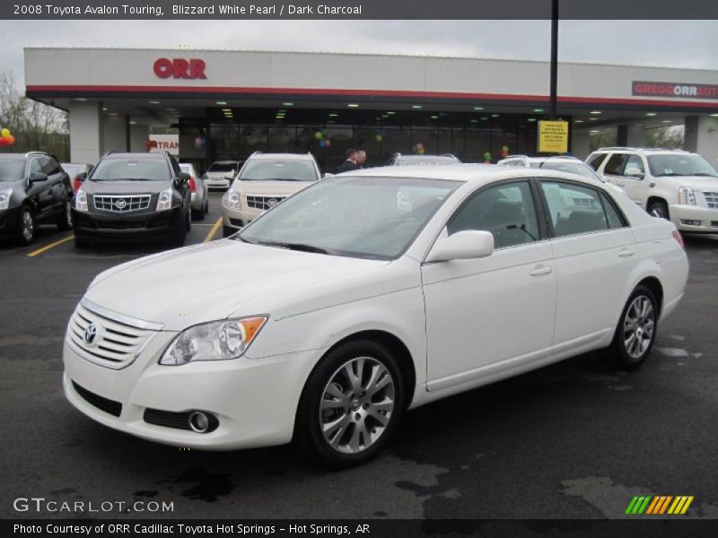 Blizzard White Pearl / Dark Charcoal 2008 Toyota Avalon Touring