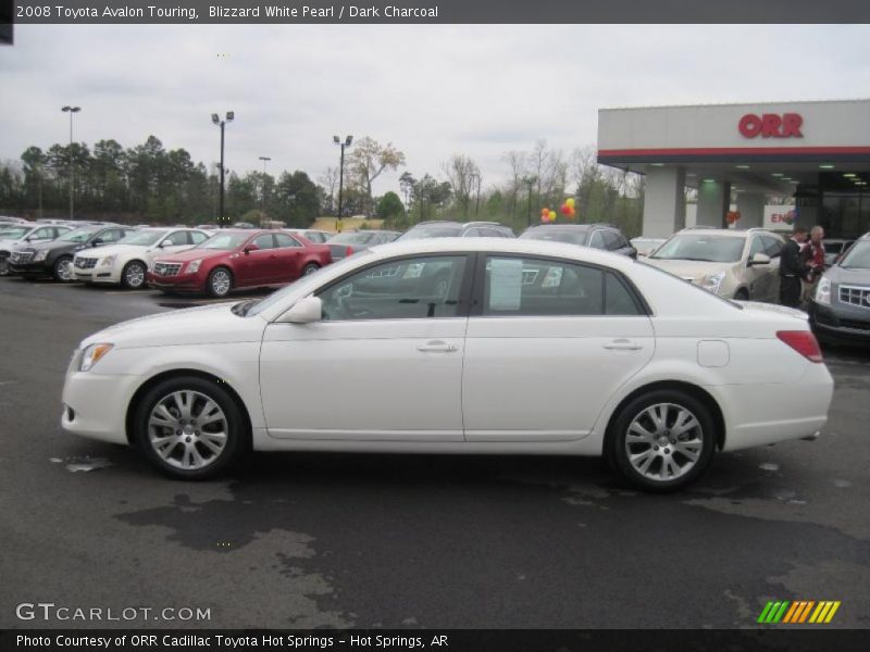 Blizzard White Pearl / Dark Charcoal 2008 Toyota Avalon Touring