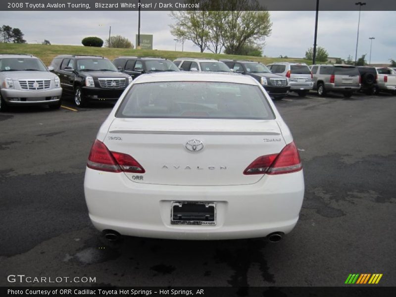 Blizzard White Pearl / Dark Charcoal 2008 Toyota Avalon Touring