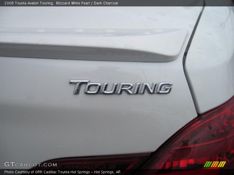 Blizzard White Pearl / Dark Charcoal 2008 Toyota Avalon Touring