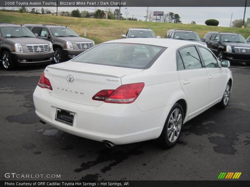 Blizzard White Pearl / Dark Charcoal 2008 Toyota Avalon Touring