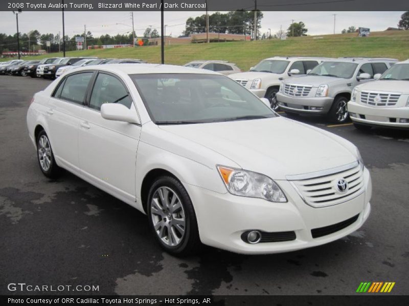 Blizzard White Pearl / Dark Charcoal 2008 Toyota Avalon Touring