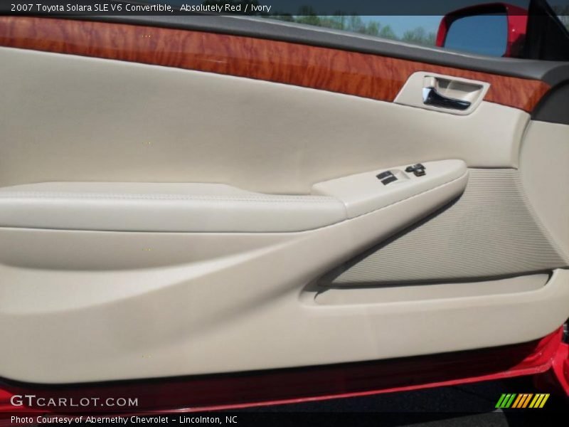 Door Panel of 2007 Solara SLE V6 Convertible