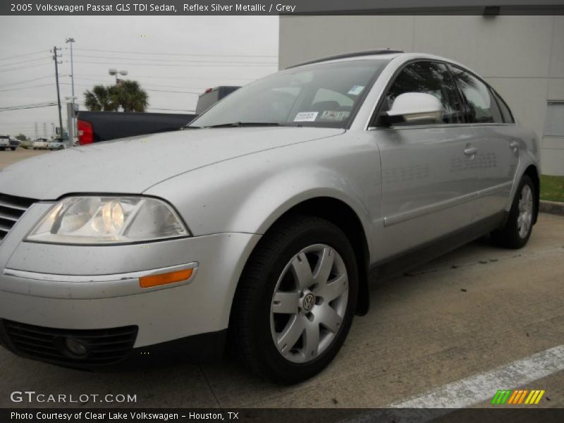 Reflex Silver Metallic / Grey 2005 Volkswagen Passat GLS TDI Sedan