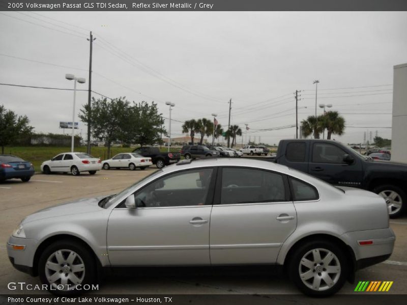 Reflex Silver Metallic / Grey 2005 Volkswagen Passat GLS TDI Sedan