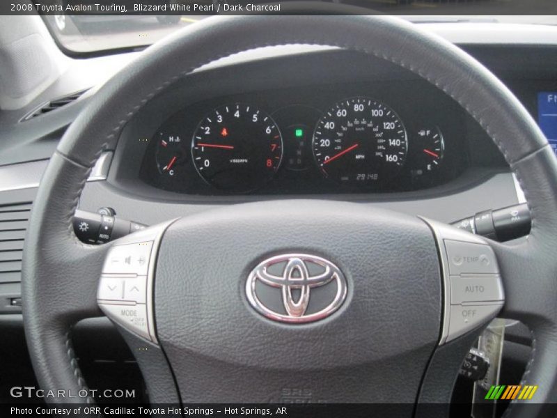 Blizzard White Pearl / Dark Charcoal 2008 Toyota Avalon Touring