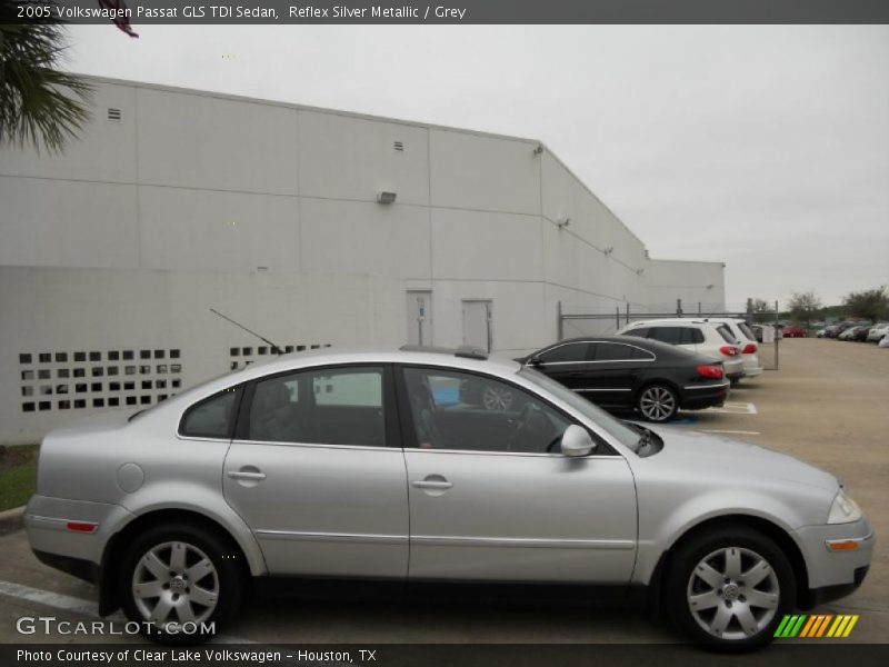 Reflex Silver Metallic / Grey 2005 Volkswagen Passat GLS TDI Sedan