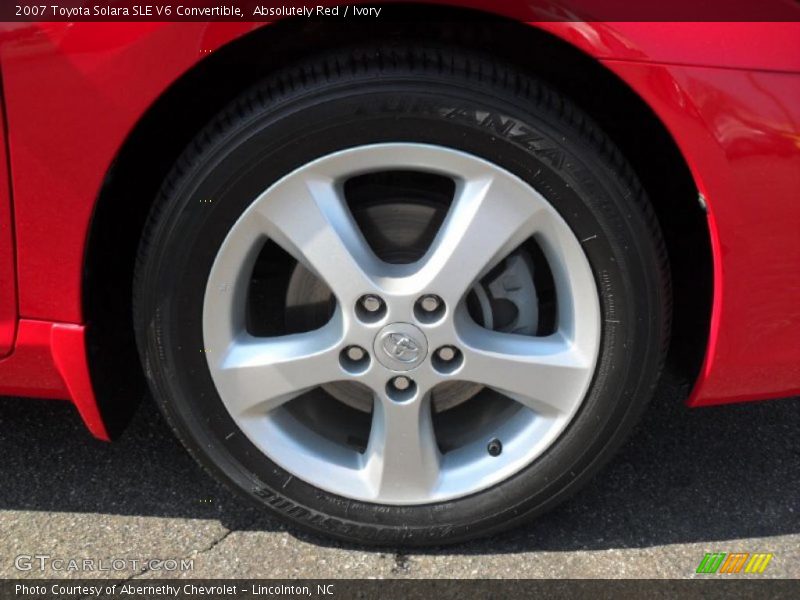  2007 Solara SLE V6 Convertible Wheel