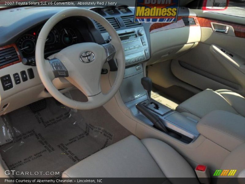  2007 Solara SLE V6 Convertible Steering Wheel