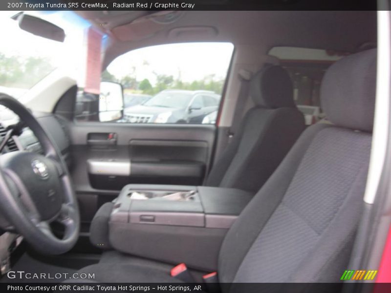 Radiant Red / Graphite Gray 2007 Toyota Tundra SR5 CrewMax
