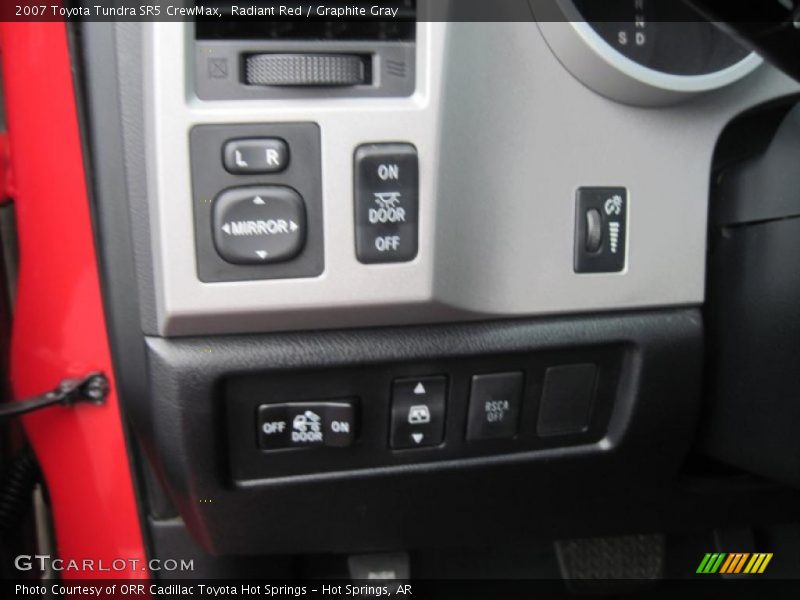 Radiant Red / Graphite Gray 2007 Toyota Tundra SR5 CrewMax