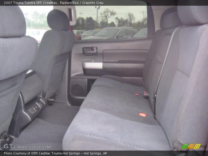 Radiant Red / Graphite Gray 2007 Toyota Tundra SR5 CrewMax
