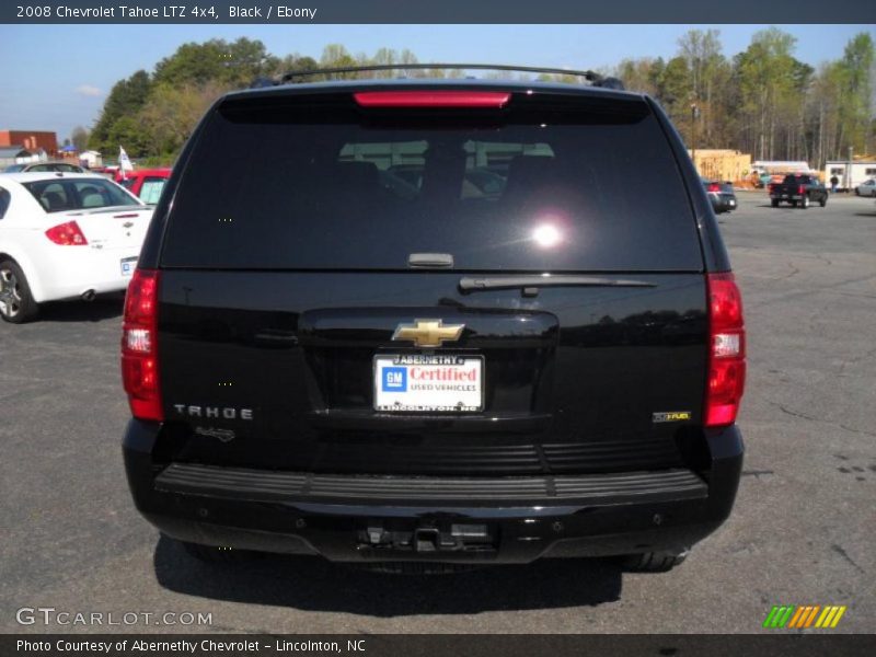 Black / Ebony 2008 Chevrolet Tahoe LTZ 4x4