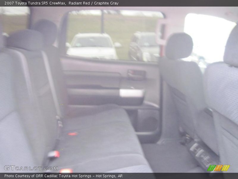Radiant Red / Graphite Gray 2007 Toyota Tundra SR5 CrewMax