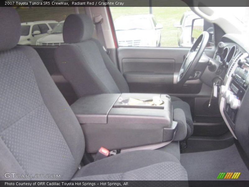 Radiant Red / Graphite Gray 2007 Toyota Tundra SR5 CrewMax