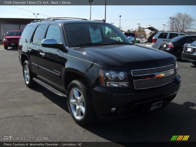 Black / Ebony 2008 Chevrolet Tahoe LTZ 4x4