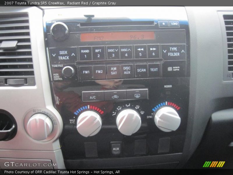 Radiant Red / Graphite Gray 2007 Toyota Tundra SR5 CrewMax