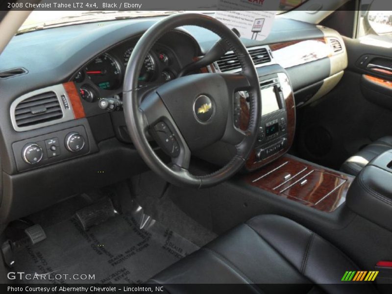 Black / Ebony 2008 Chevrolet Tahoe LTZ 4x4