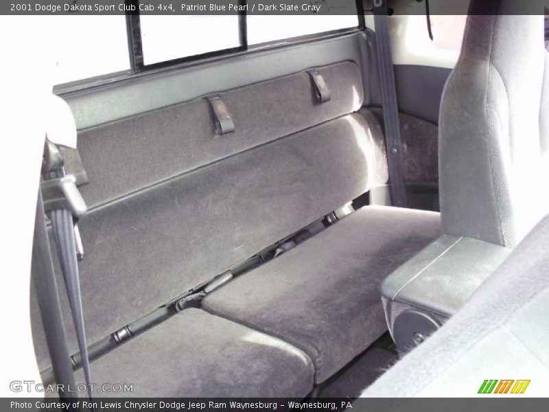 Patriot Blue Pearl / Dark Slate Gray 2001 Dodge Dakota Sport Club Cab 4x4