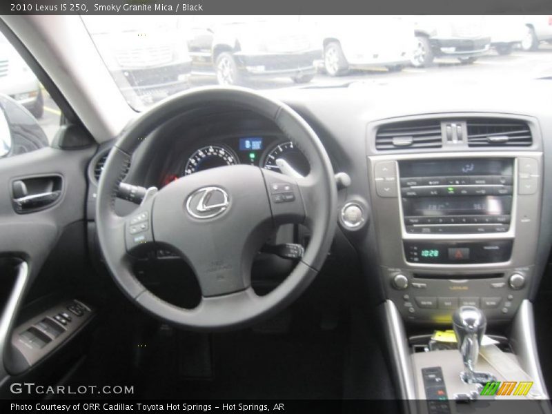 Smoky Granite Mica / Black 2010 Lexus IS 250