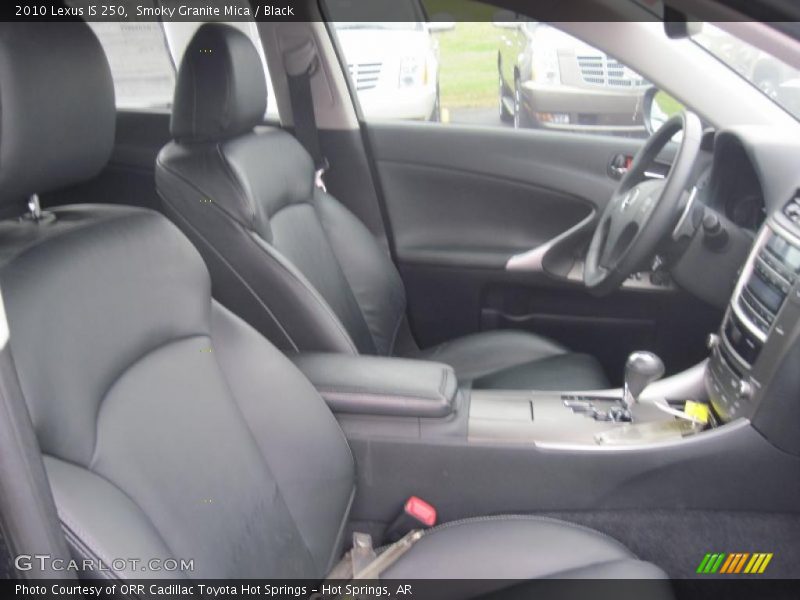 Smoky Granite Mica / Black 2010 Lexus IS 250