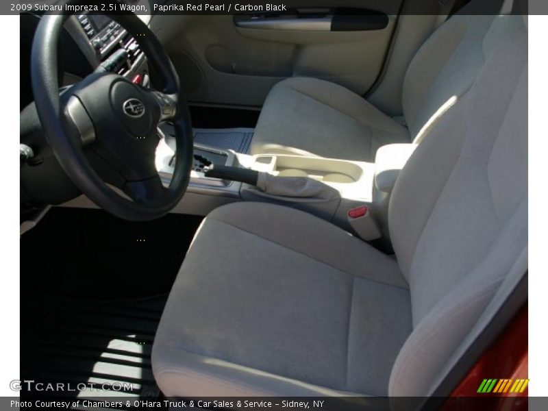 Paprika Red Pearl / Carbon Black 2009 Subaru Impreza 2.5i Wagon