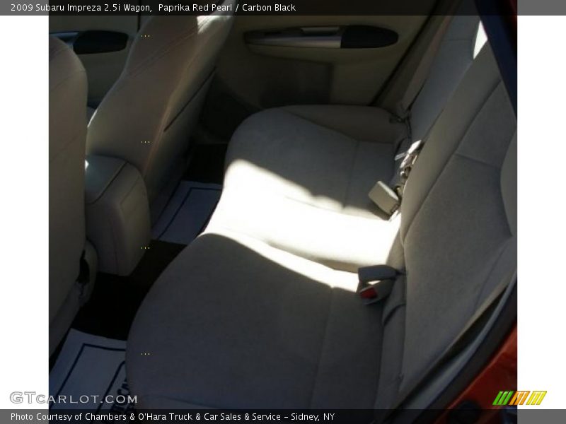 Paprika Red Pearl / Carbon Black 2009 Subaru Impreza 2.5i Wagon