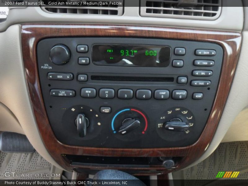 Gold Ash Metallic / Medium/Dark Pebble 2007 Ford Taurus SEL