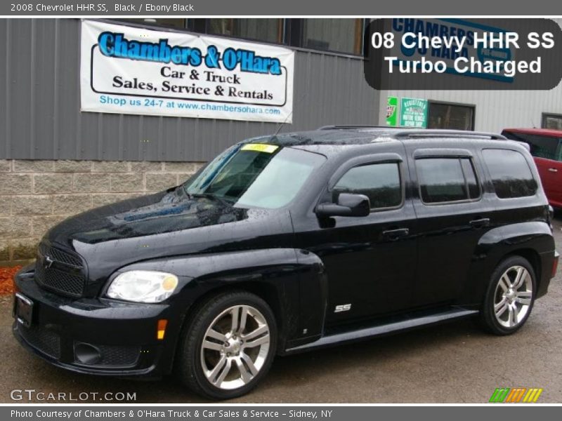 Black / Ebony Black 2008 Chevrolet HHR SS