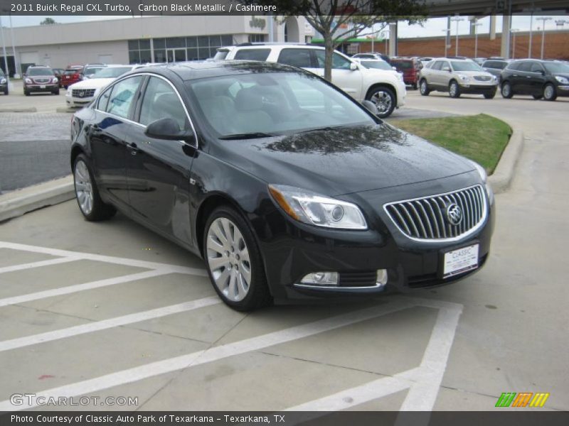 Carbon Black Metallic / Cashmere 2011 Buick Regal CXL Turbo