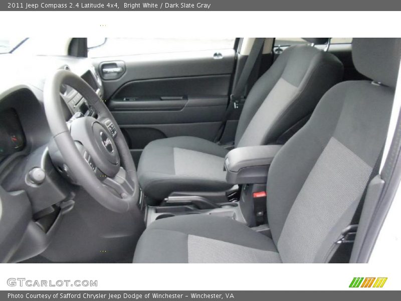  2011 Compass 2.4 Latitude 4x4 Dark Slate Gray Interior