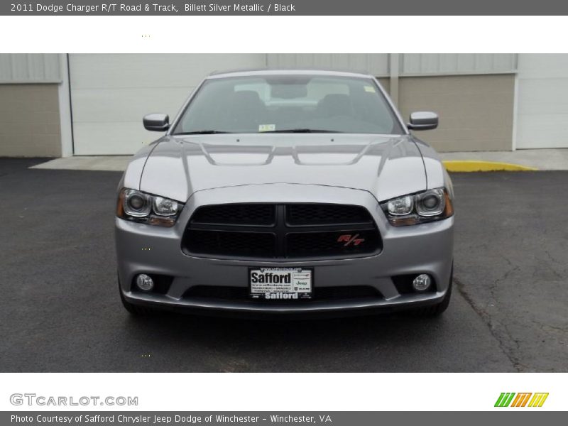 Billett Silver Metallic / Black 2011 Dodge Charger R/T Road & Track