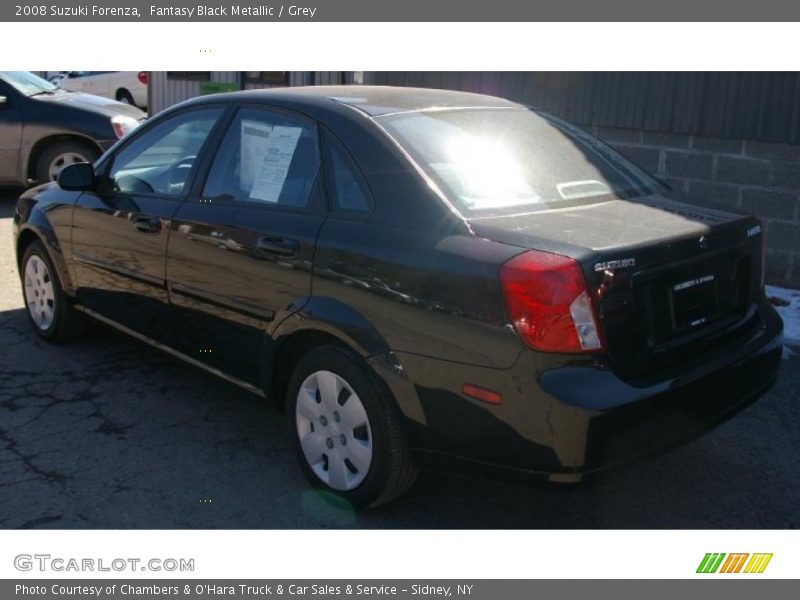 Fantasy Black Metallic / Grey 2008 Suzuki Forenza