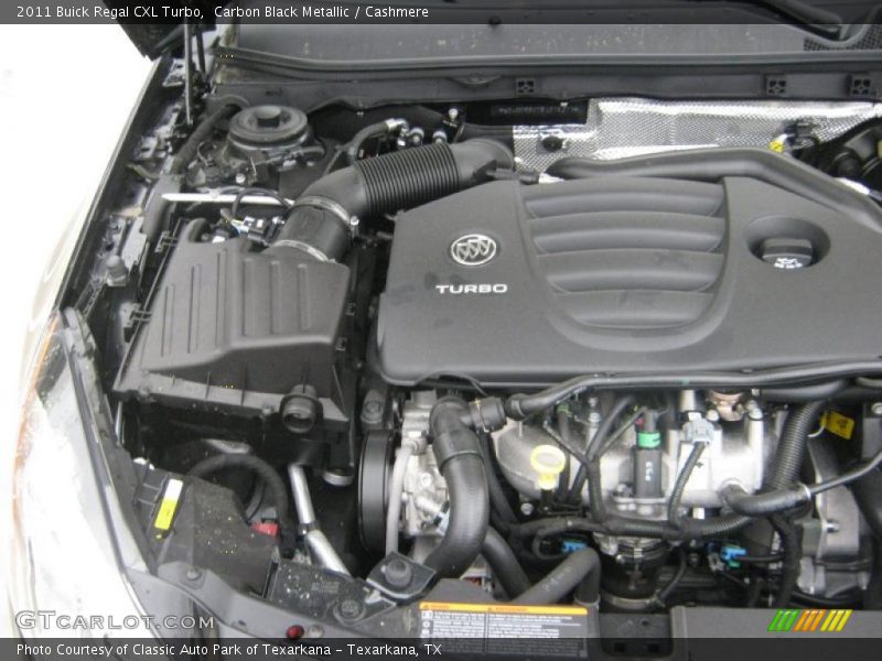  2011 Regal CXL Turbo Engine - 2.0 Liter Turbocharged SIDI DOHC 16-Valve VVT ECOTEC 4 Cylinder