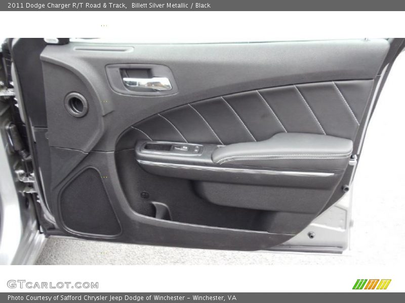 Billett Silver Metallic / Black 2011 Dodge Charger R/T Road & Track