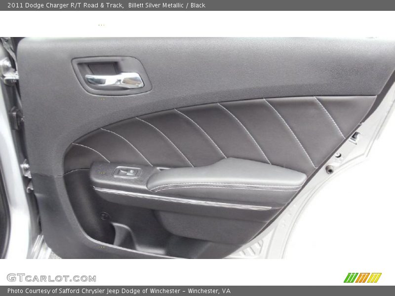 Billett Silver Metallic / Black 2011 Dodge Charger R/T Road & Track
